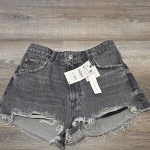 Zara Gray Jean Shorts